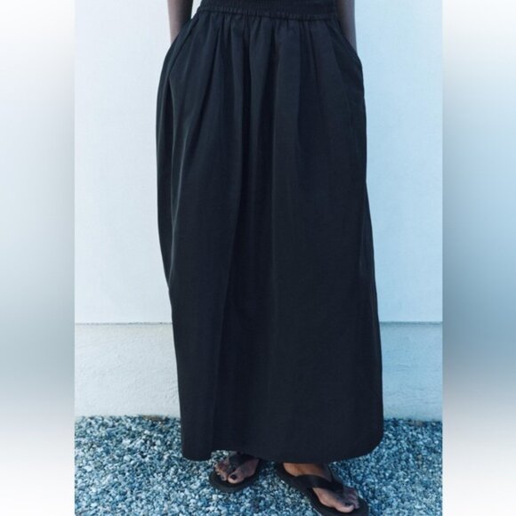 ZARA FULL MIDI SKIRT ZW COLLECTION - Picture 5 of 8